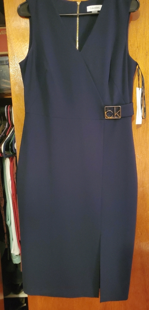Navy blue Calvin Klein dress